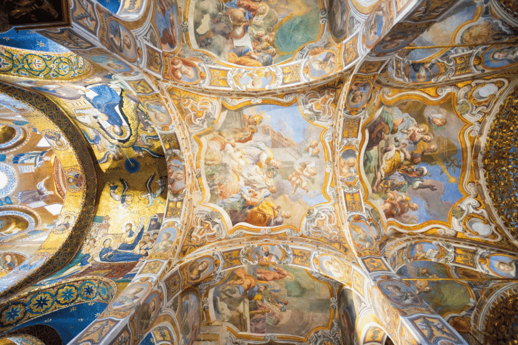 Palermo Kirche Mosaik