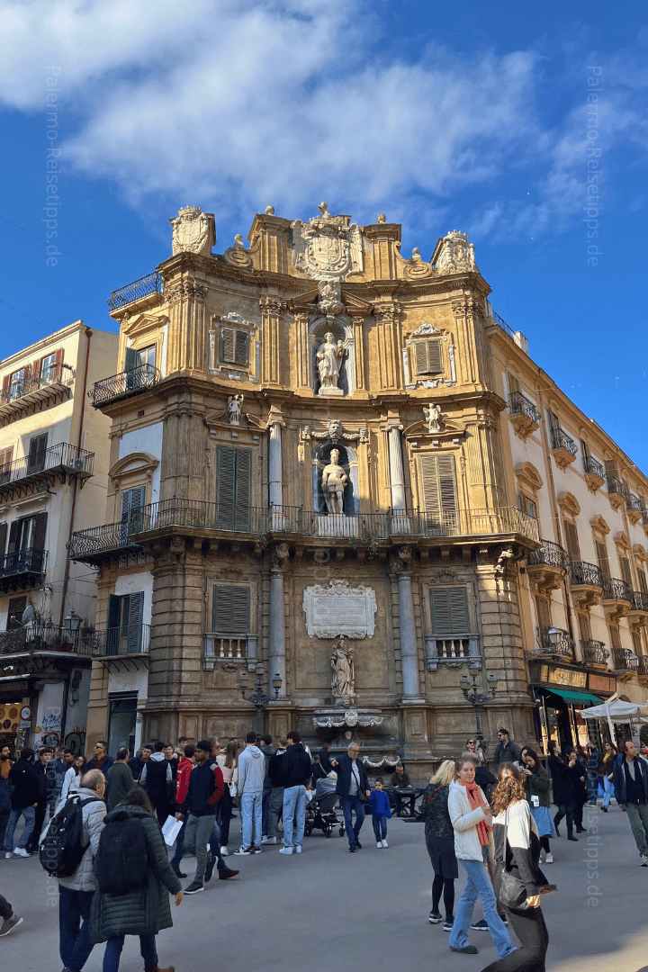 Quattro Canti Palermo Fassade